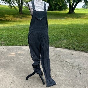 UNIONBAY Women's Charcoal Denim Overalls